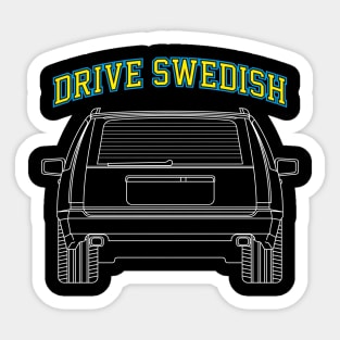 Drive Swedish 850 Sticker